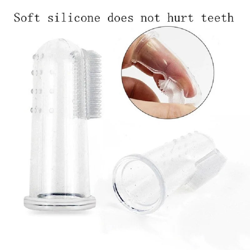 New Hot Selling Super Soft Pet Finger Toothbrush