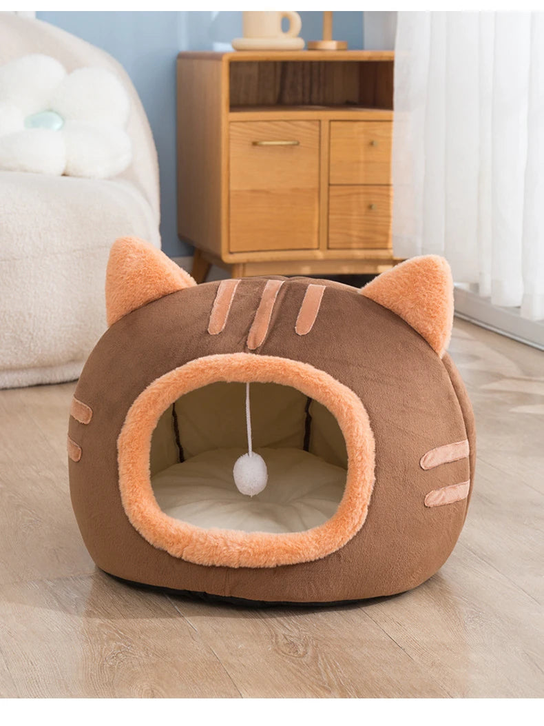 New Deep Sleep Comfort In Winter Cat Bed