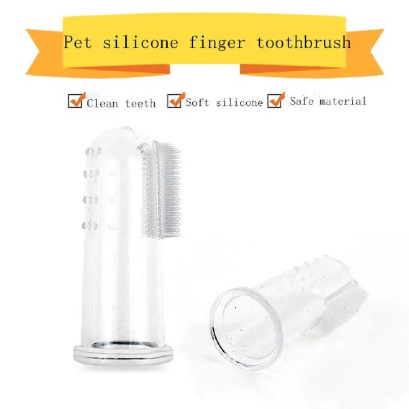 New Hot Selling Super Soft Pet Finger Toothbrush