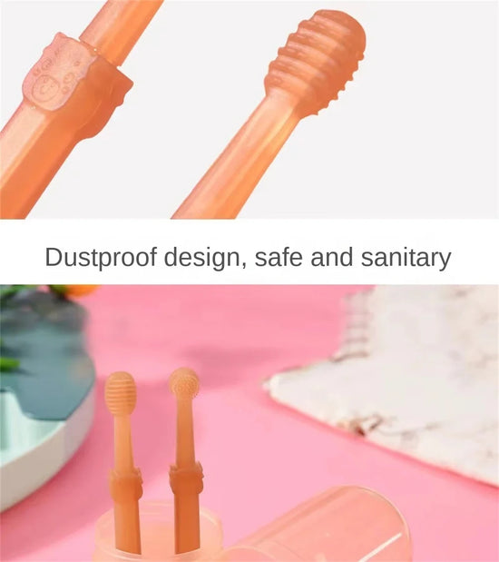 Super Soft Pet Finger Toothbrush Teddy Dog Brush Bad Breath