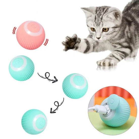 Smart Cat Toys Automatic Rolling Ball Electric Pet Accessories