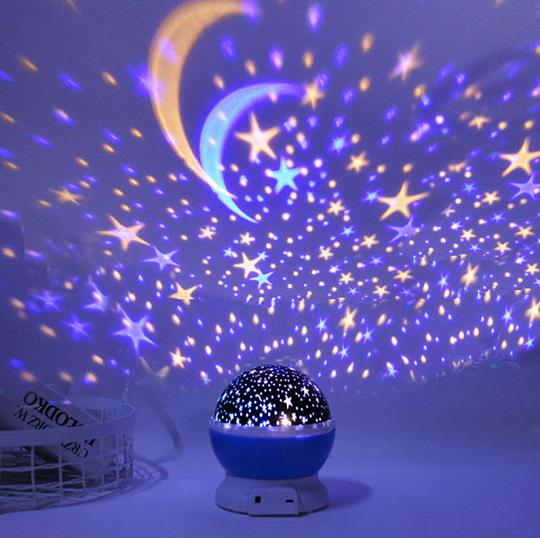 space light with stars